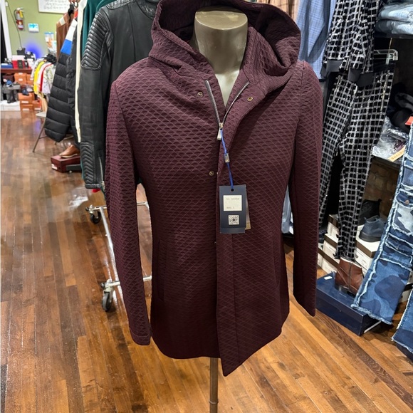 Herri collection jacket/coat purple hoody modern fit - Picture 5 of 6
